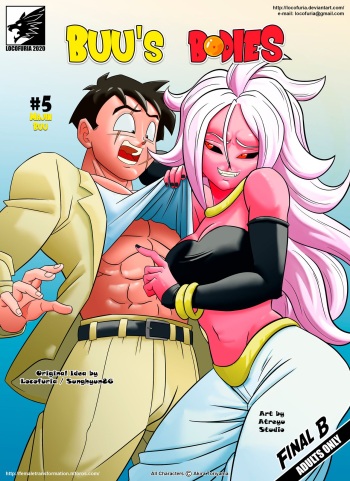 Buu's Bodies #5 - Majin Buu ~ Final B cover