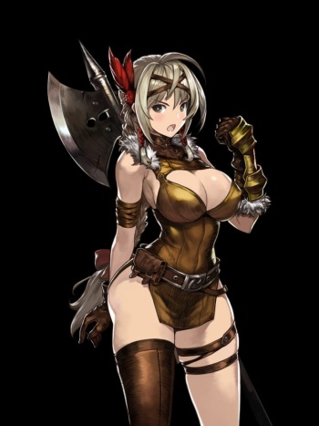 Brown Dust character illustration cover