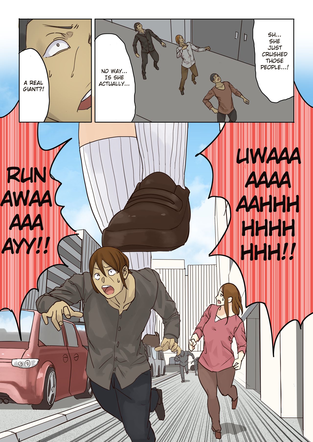 Zankoku Kyodai Musume Fondue-chan no Ecchi na Gyakusatsu 丨Cruel Giantess Fondue-chan's Sexy Slaughter Time page 9 full