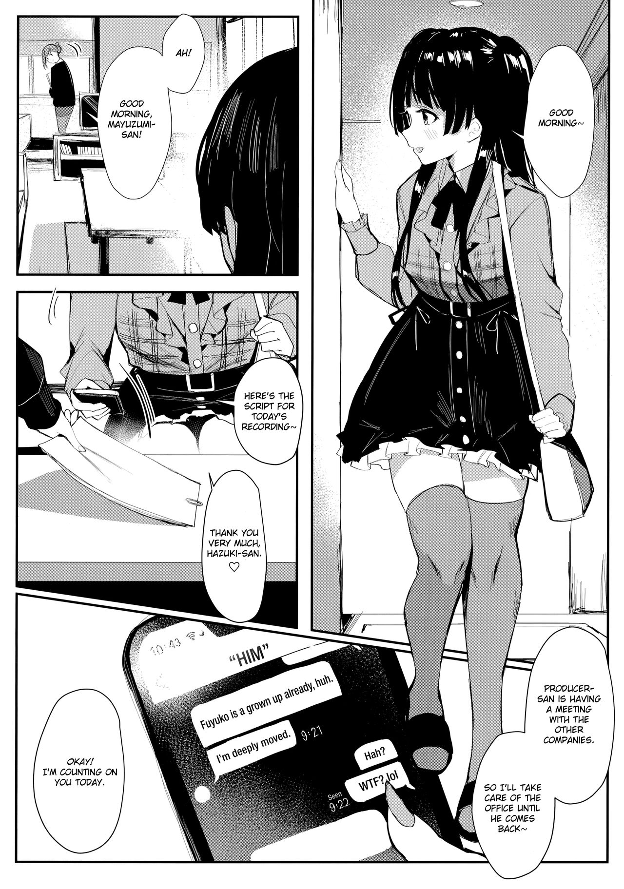 Yoake yori Fukai Ao de | Darker than the Twilight Blue page 5 full