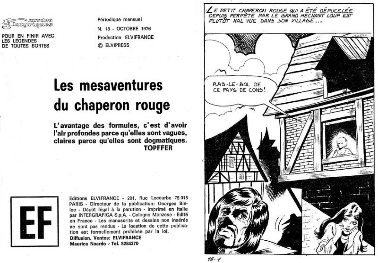 Elvifrance - Contes satyriques - 018 - Les mésaventures du Chaperon Rouge page 2 full