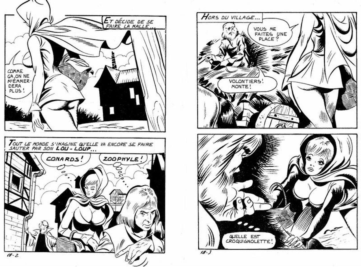Elvifrance - Contes satyriques - 018 - Les mésaventures du Chaperon Rouge page 3 full