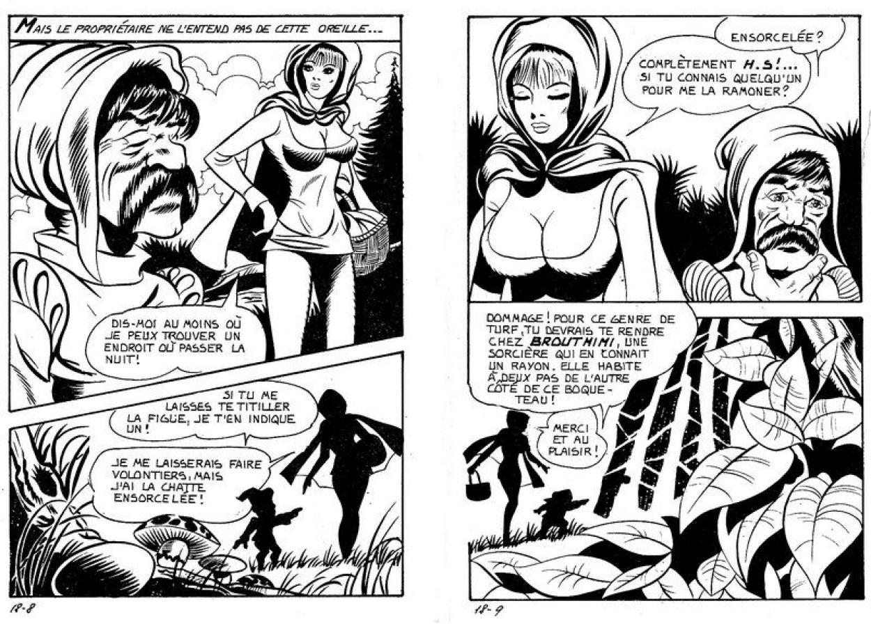 Elvifrance - Contes satyriques - 018 - Les mésaventures du Chaperon Rouge page 6 full