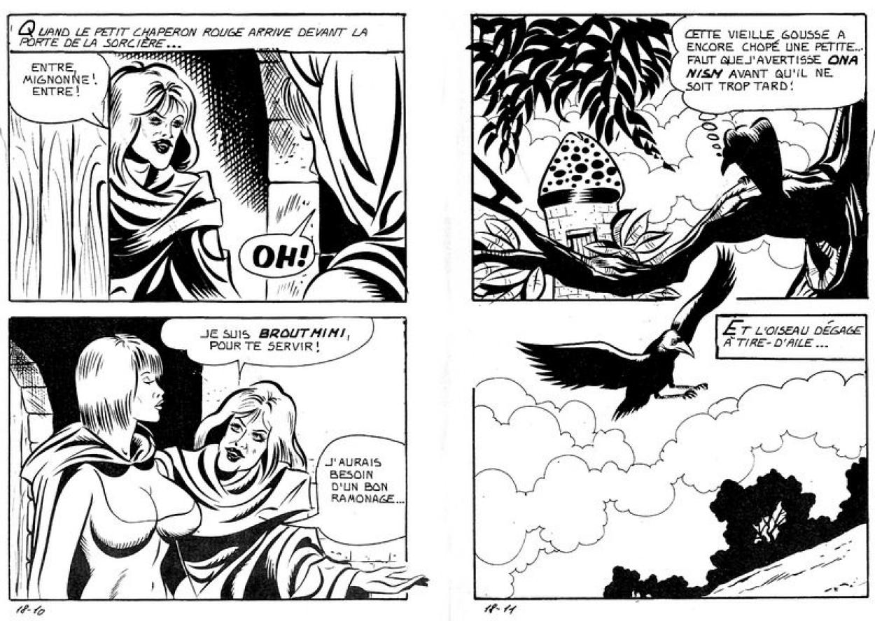 Elvifrance - Contes satyriques - 018 - Les mésaventures du Chaperon Rouge page 7 full