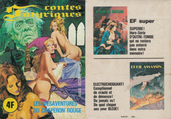 Elvifrance - Contes satyriques - 018 - Les mésaventures du Chaperon Rouge cover