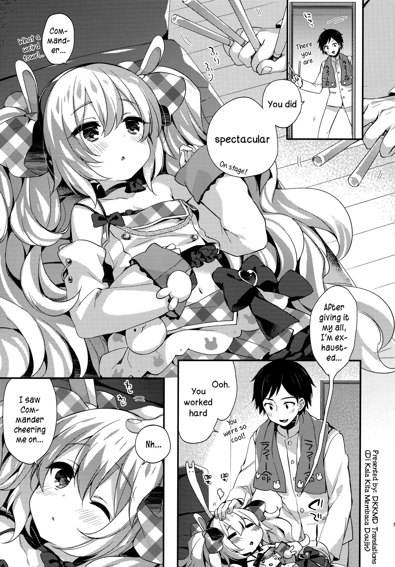 Ganbaru Laffey wa Gohoubi ga Hoshiin da yo | Giving the Hardworking Laffey a Reward page 4 full