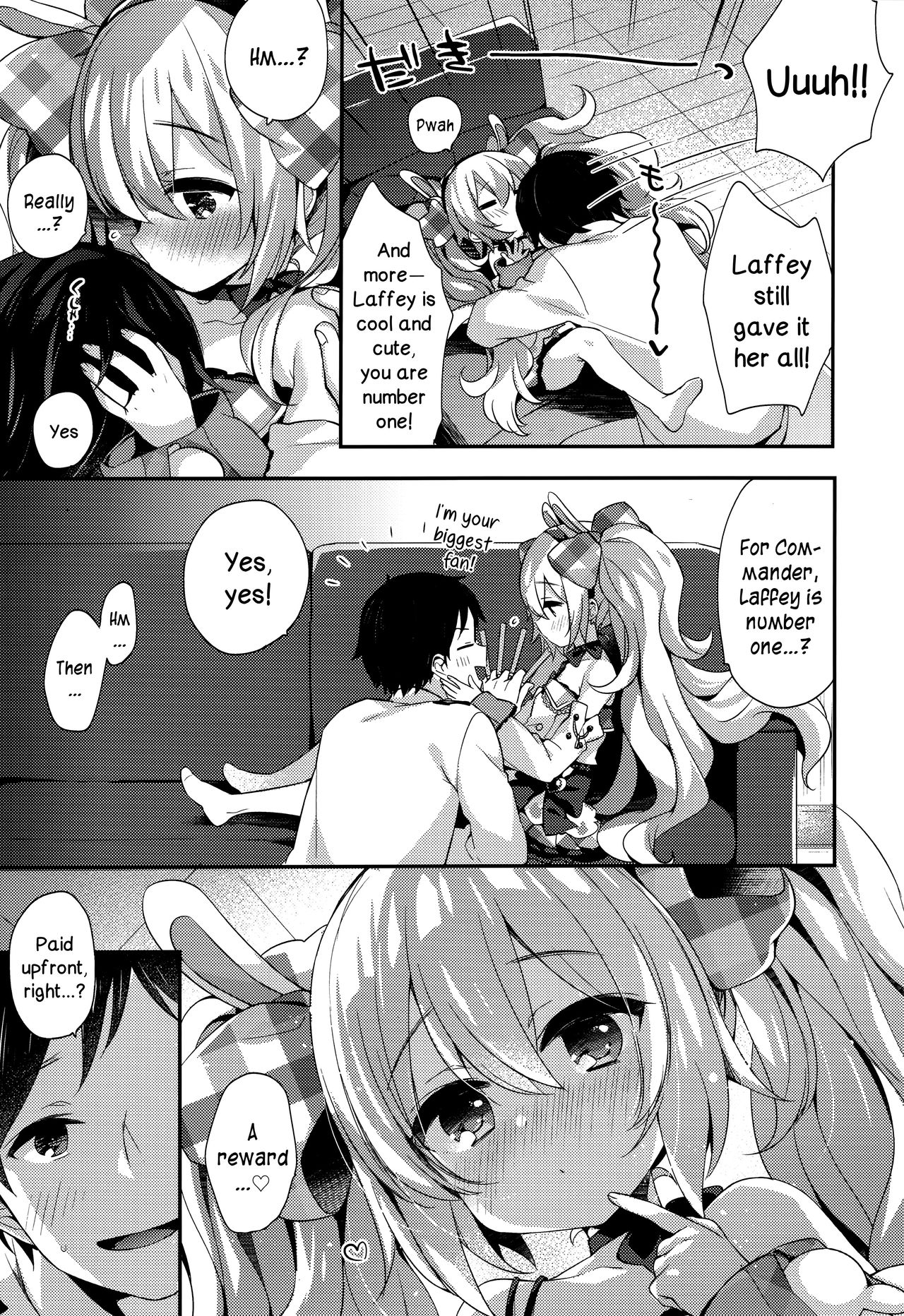Ganbaru Laffey wa Gohoubi ga Hoshiin da yo | Giving the Hardworking Laffey a Reward page 6 full