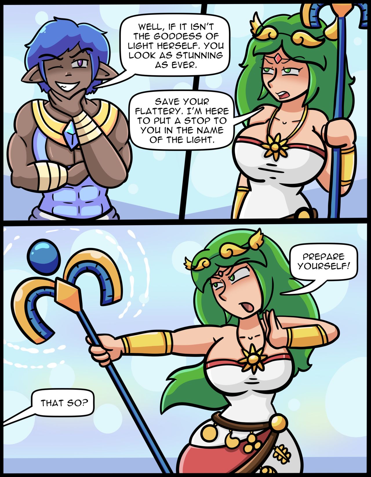 Palutena's punishment page 1 full