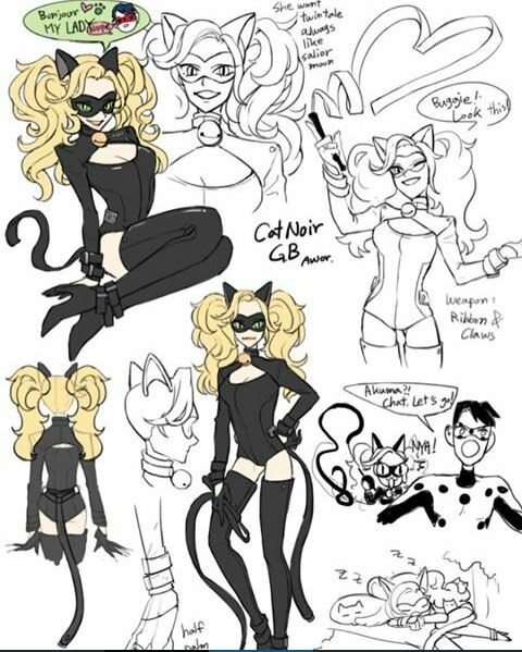 Female Chat Noir page 8 full