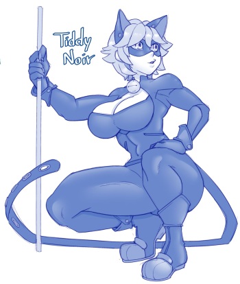 Female Chat Noir cover