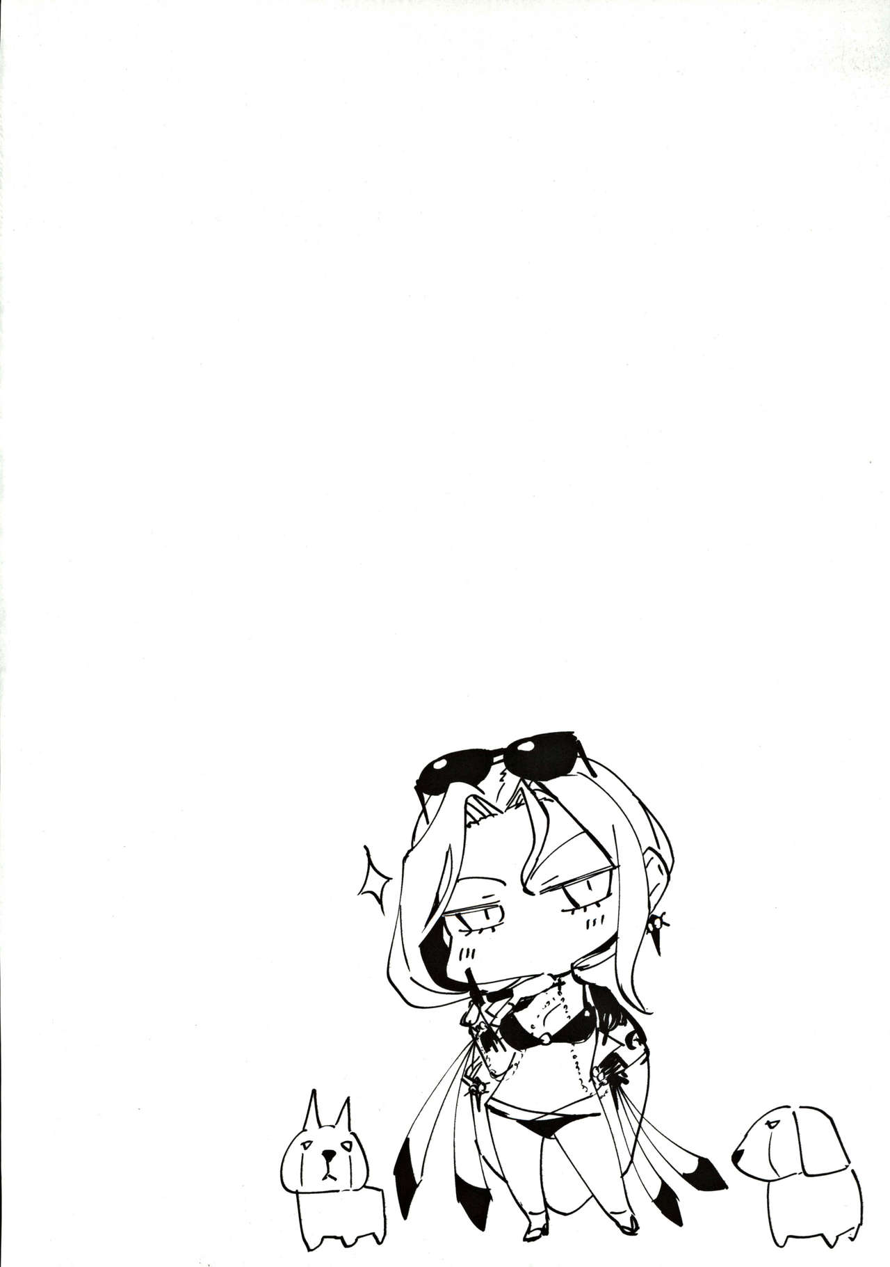 Carmilla-san no Ecchi na no ga Kakitakatta Hon | I Wanted To Draw A Book About Carmilla's Sexiness   =The Lost Light= page 3 full