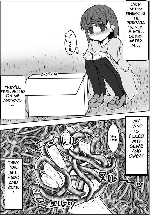 Mimizu Senbiki, Hako no Naka! | 1000 Earthworms in the Box page 9 full
