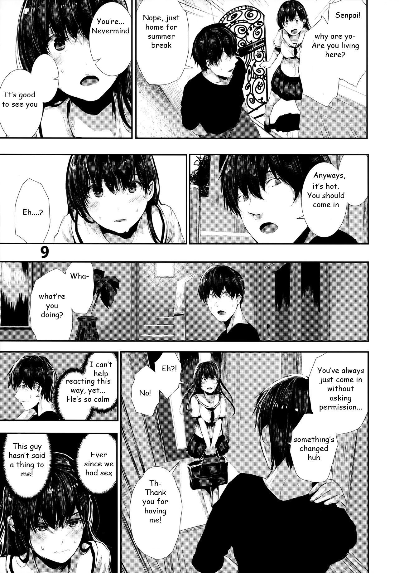Osananajimi Ecchi | Sex with my Childhood Friend page 9 full