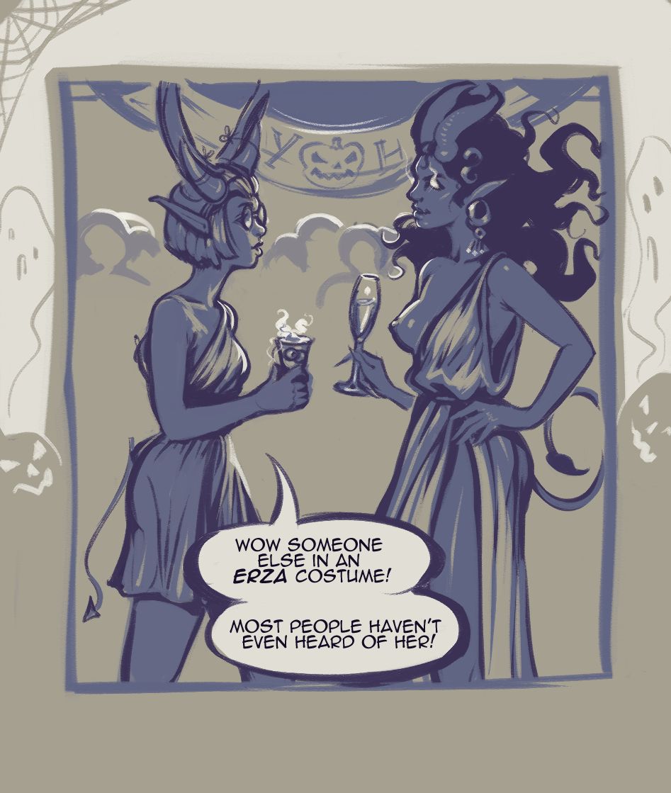 Aurelia - Halloween page 1 full