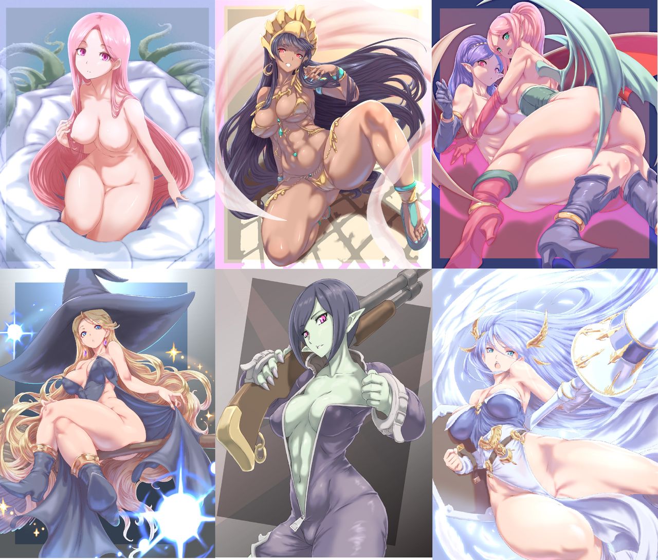 Castlevania Female Monsters Collection page 1 full