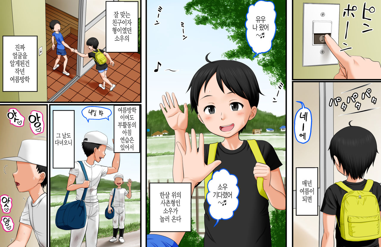 Boku ga Itoko o Kirai ni Narenai Hanashi ~ Aru Natsuyasumi no Seijijou ~ | 내가 사촌을 싫어할 수 없는 이야기 ~ 어느 여름방학의 성사정 ~ page 2 full