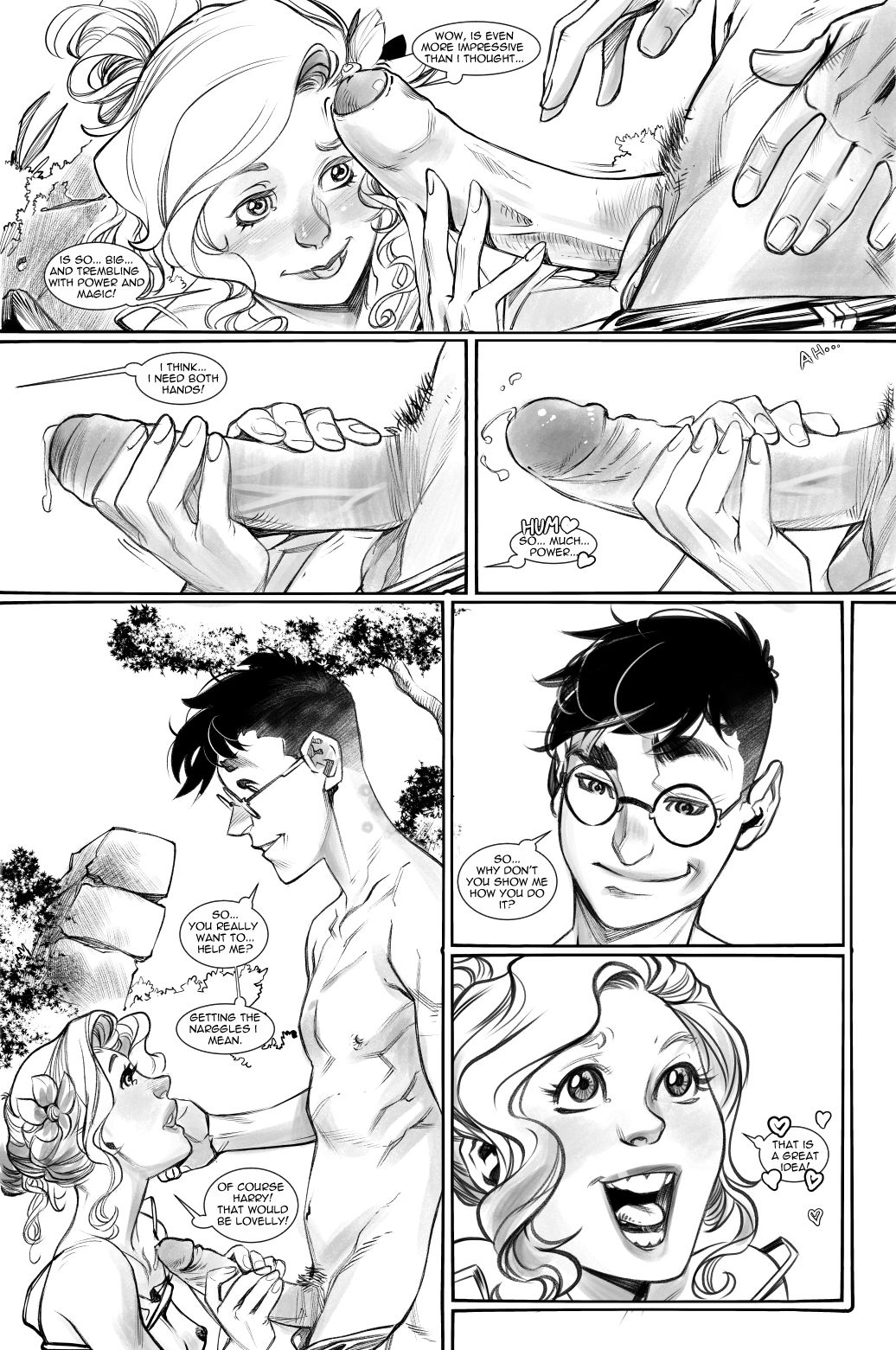 Harry Potter Experience # 3: Catching Narggles page 7 full