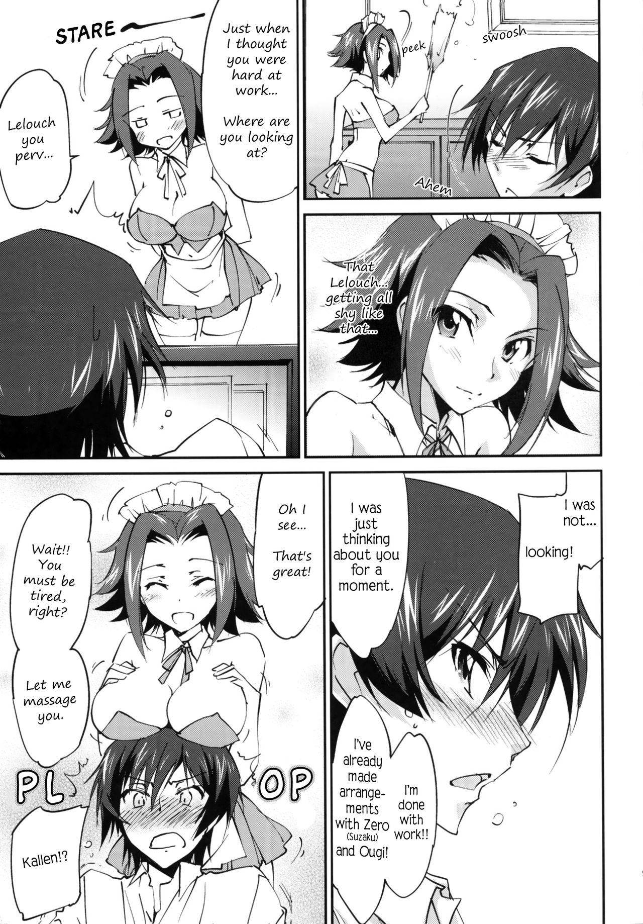 Gohoushi Kallen-chan | Kallen's Service page 10 full