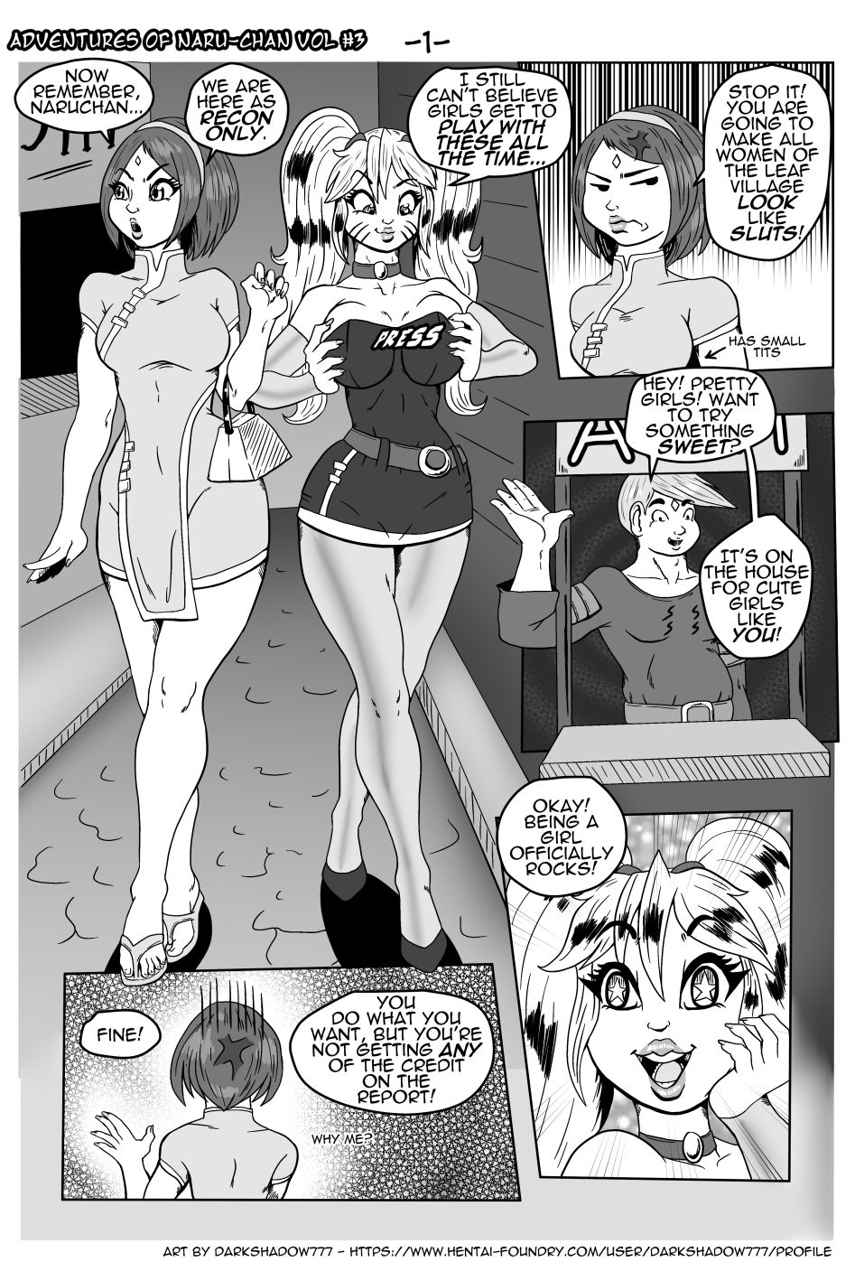 Adventures of Naru-Chan 3 page 2 full
