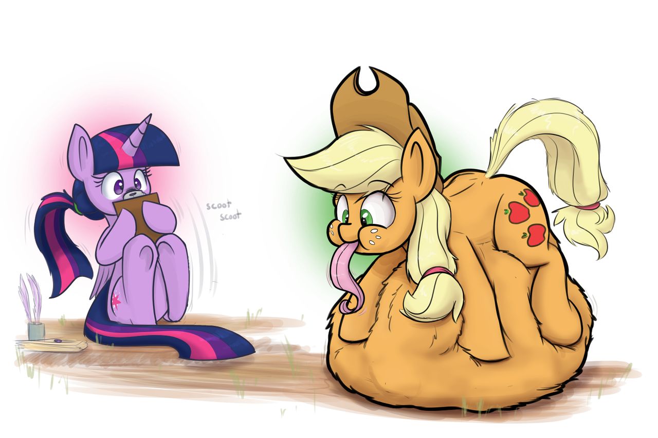 Applejack Vore Art Collection page 1 full