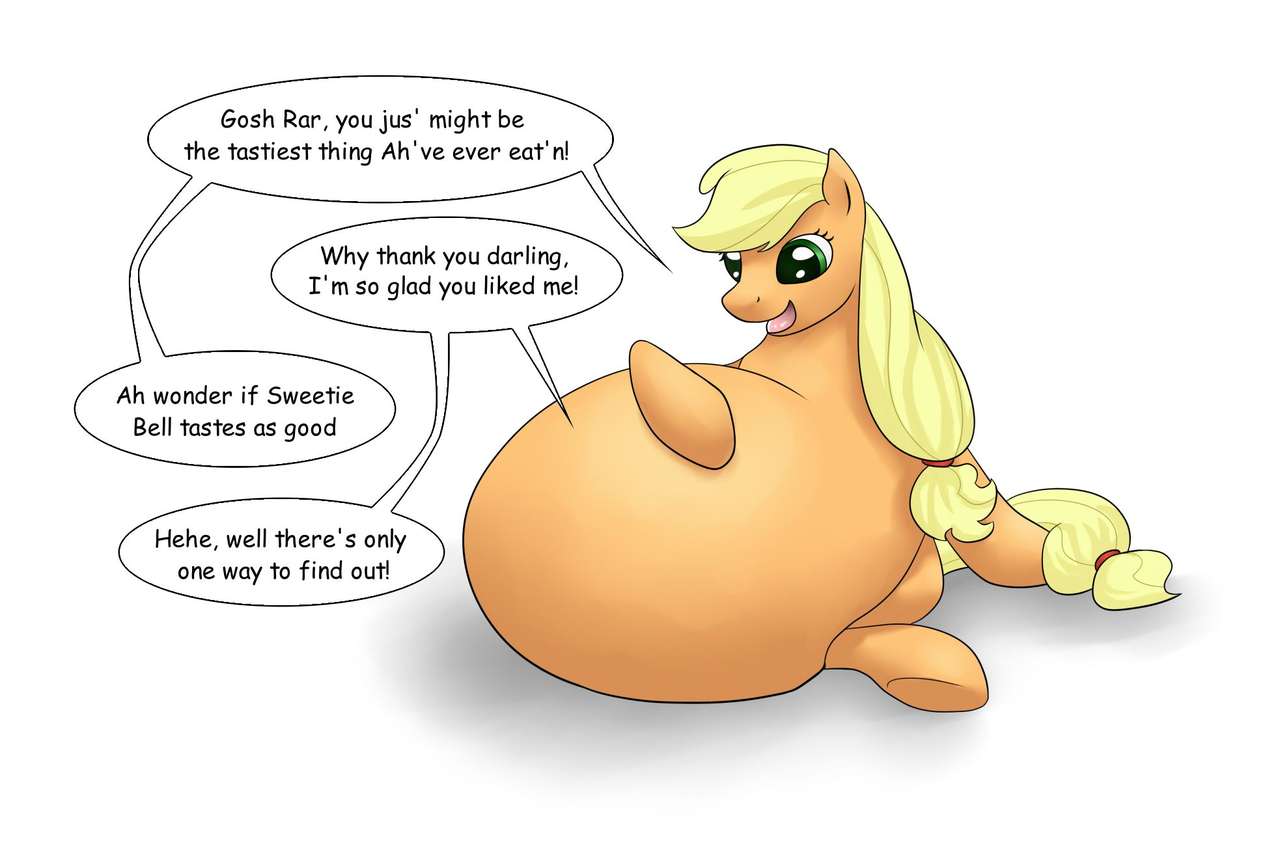 Applejack Vore Art Collection page 9 full