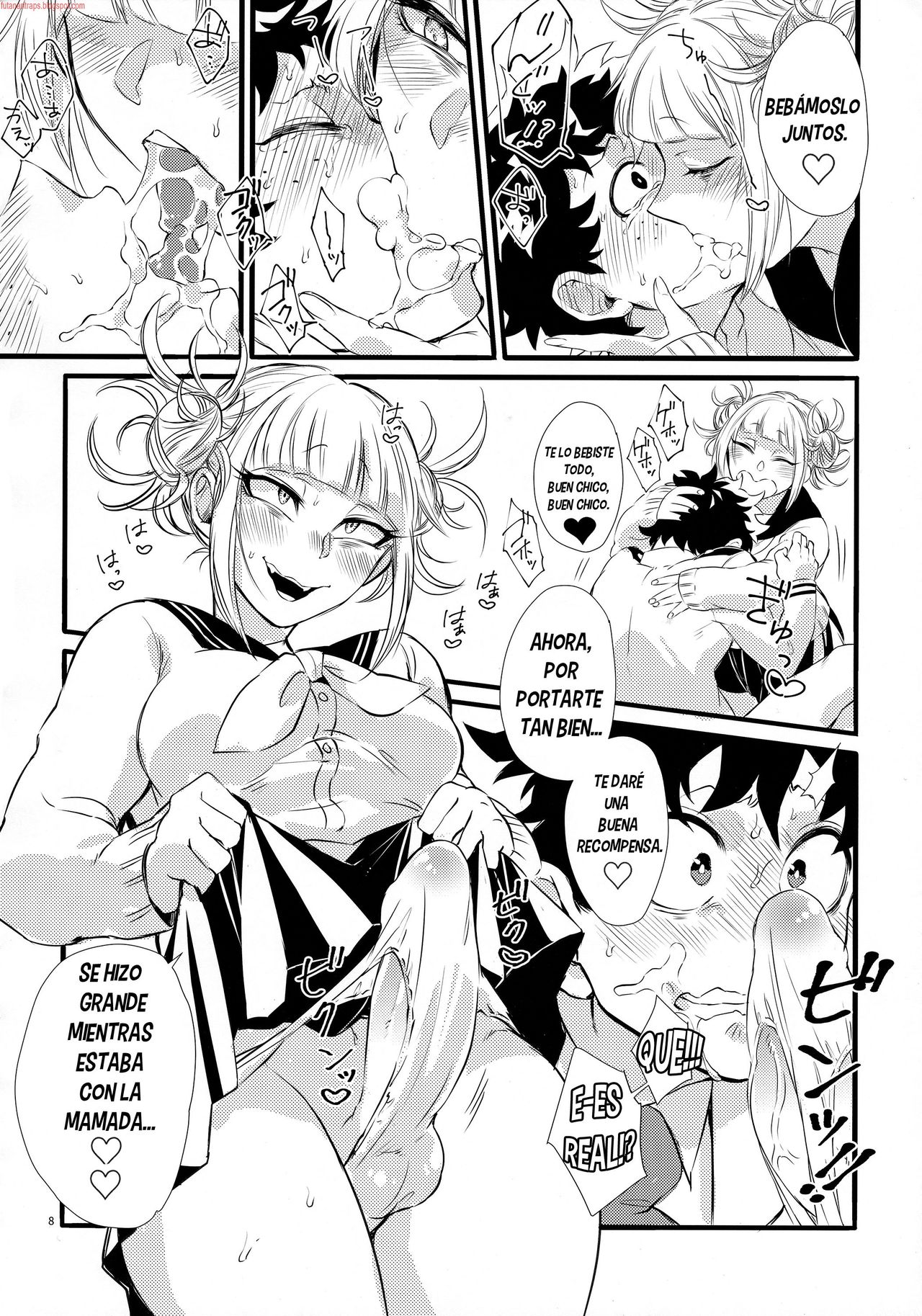 Toga-chan to Deku-kun | Toga-chan &amp; Deku-kun page 7 full