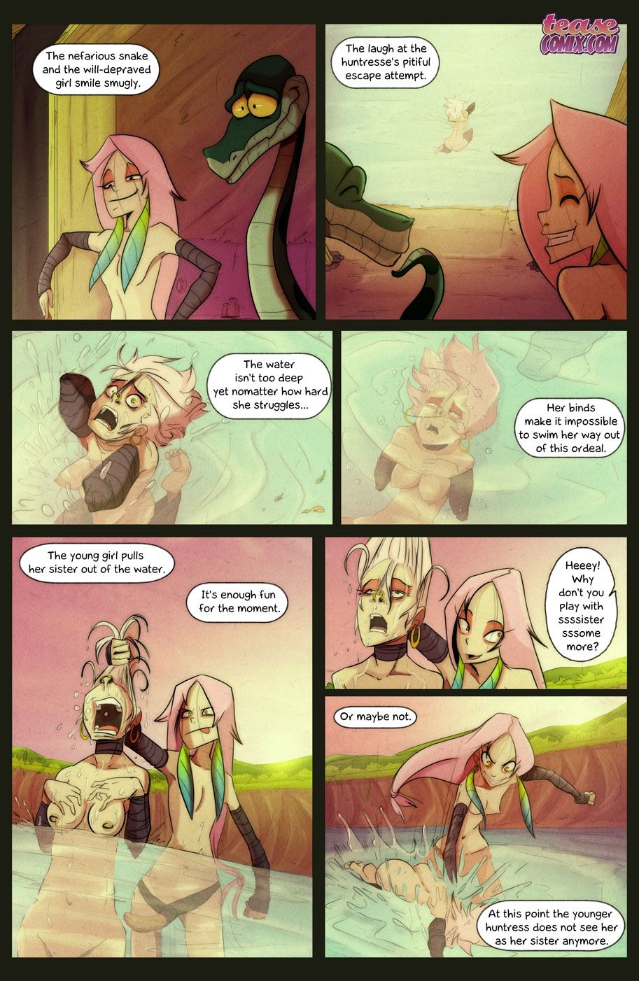 Of The Snake and The Girl #5 page 3 full