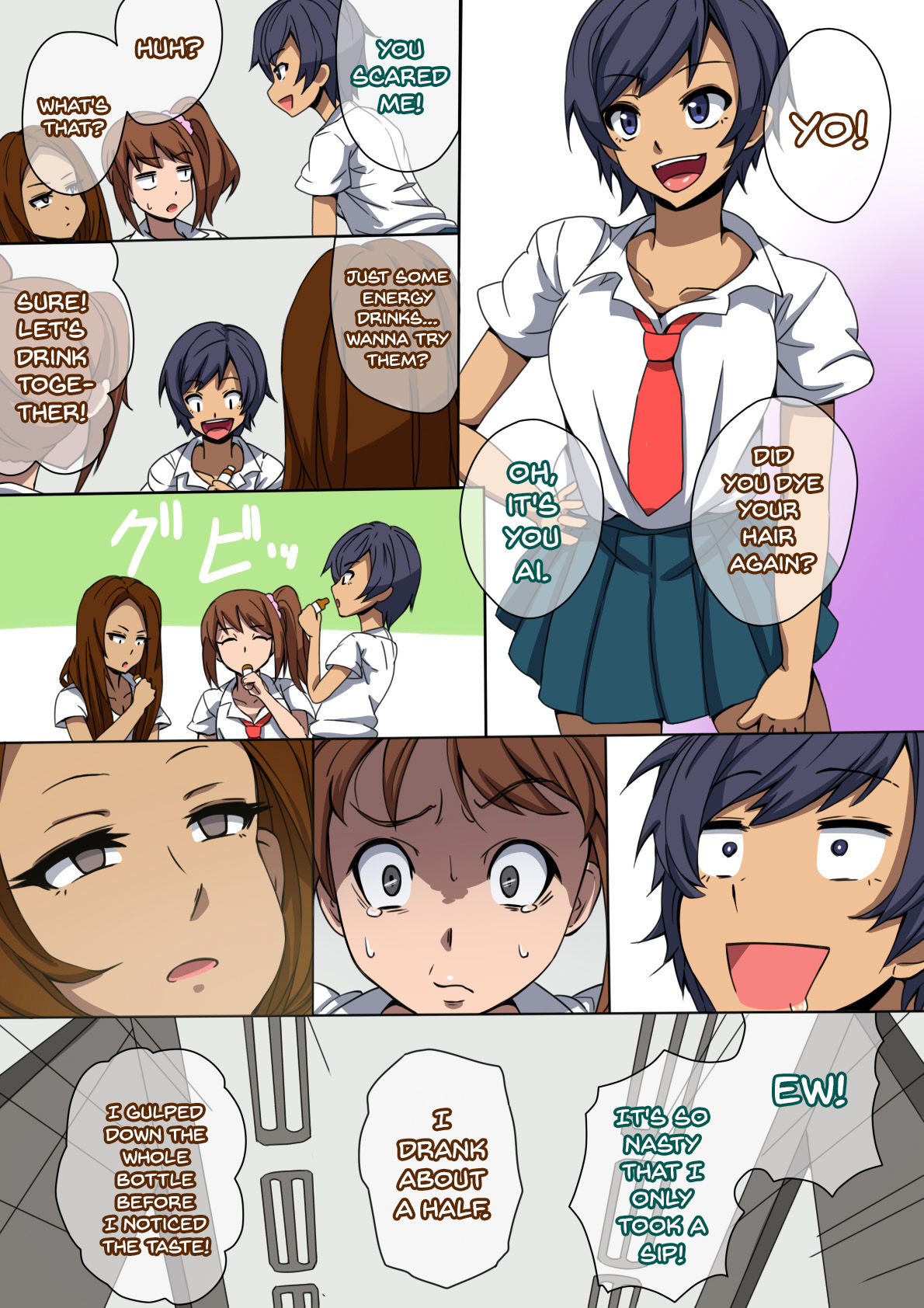CHC ~Iro ni Somerarete Iku Gakuen~ Zenpen page 10 full