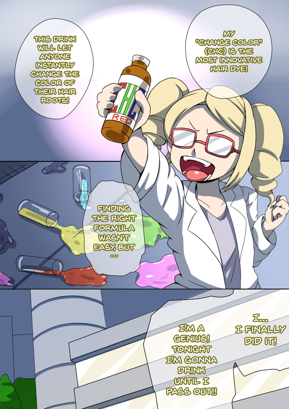 CHC ~Iro ni Somerarete Iku Gakuen~ Zenpen page 3 full
