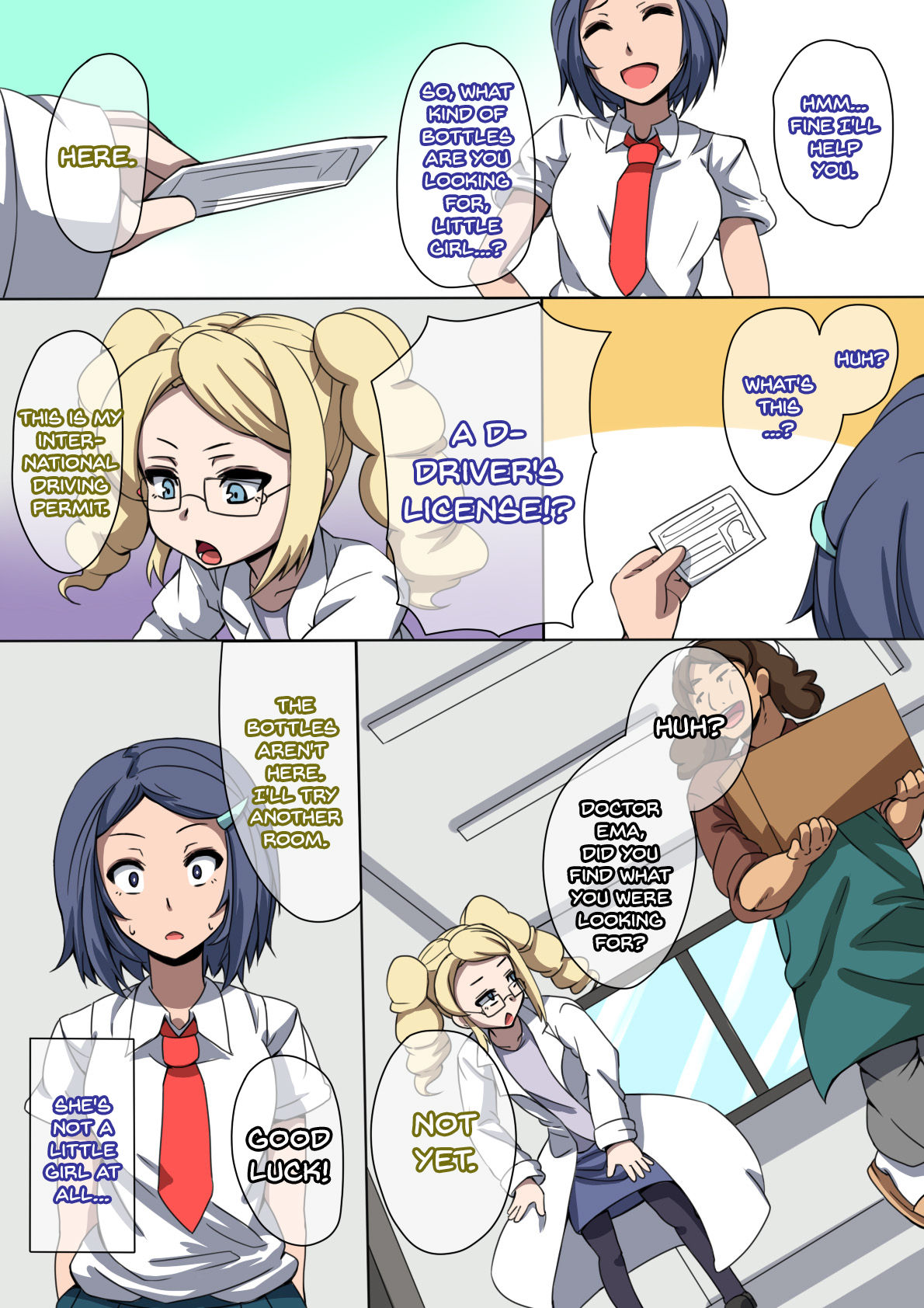 CHC ~Iro ni Somerarete Iku Gakuen~ Zenpen page 7 full