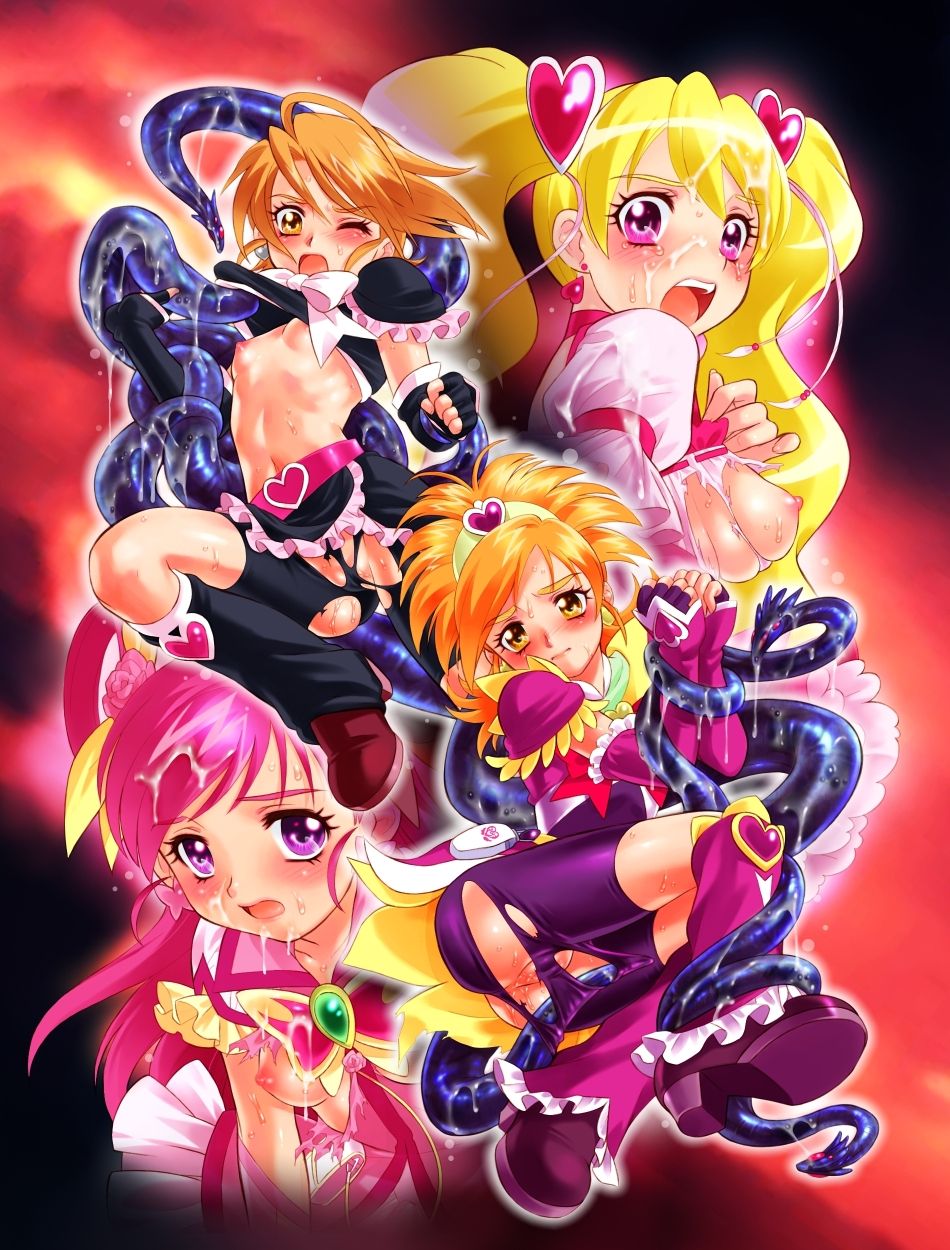PRETTY CURE All Heroines page 1 full