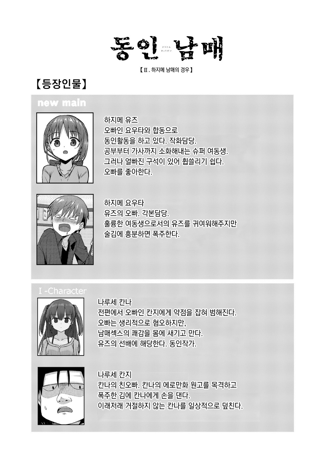 Doujin Kyoudai II. Hajime Kyoudai no Baai | 동인남매 II. 하지메 남매의 경우 page 3 full