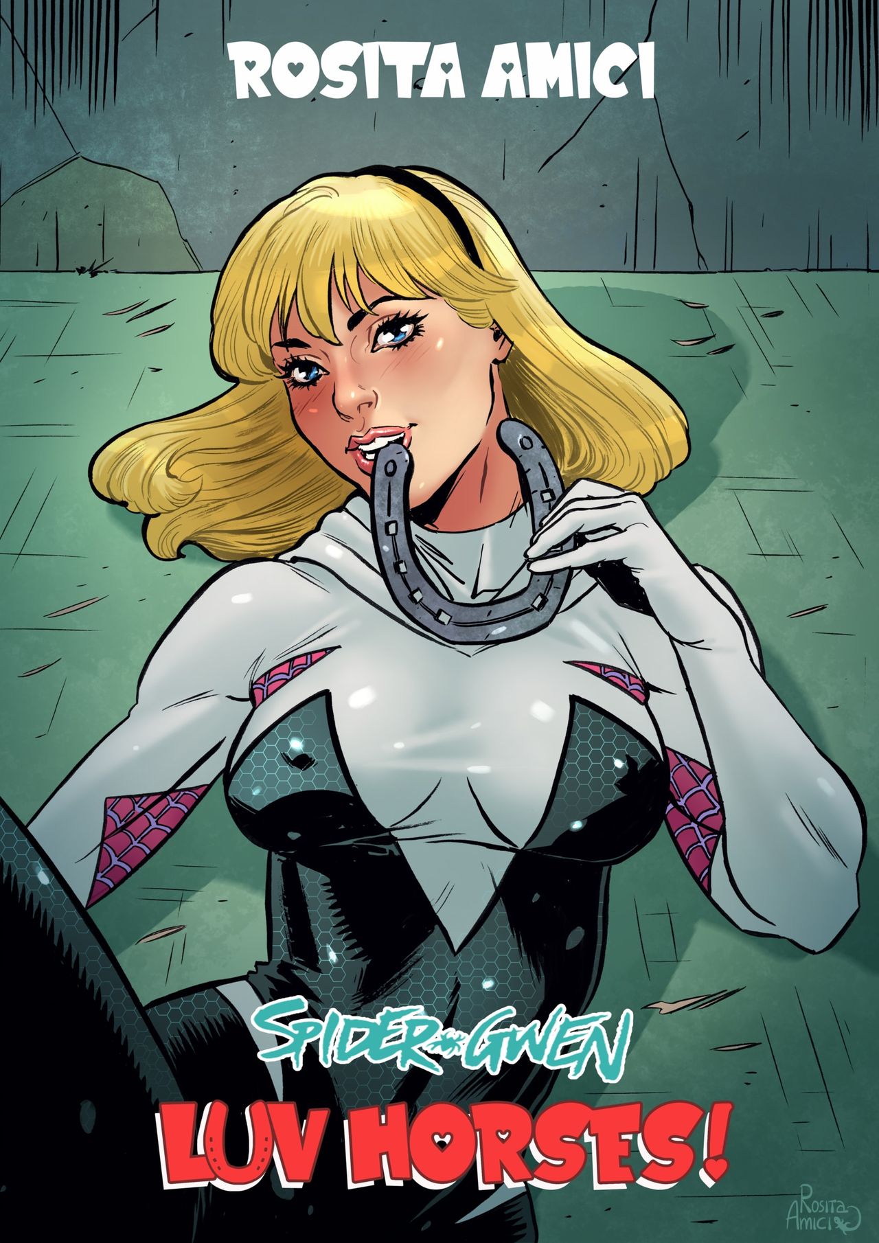 - Spider-Gwen Luvs Horses page 1 full