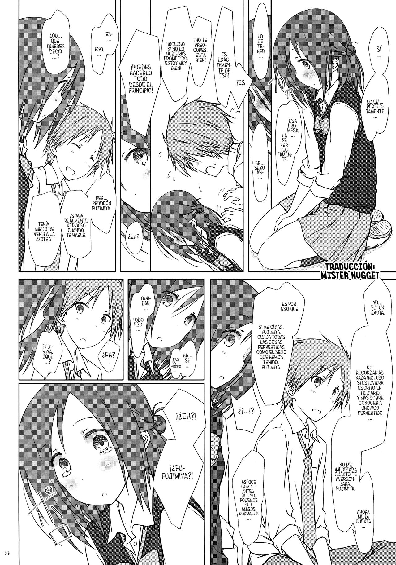 "Tomodachi to no Sex no Tsuzuki no sorekara." + Paper page 5 full