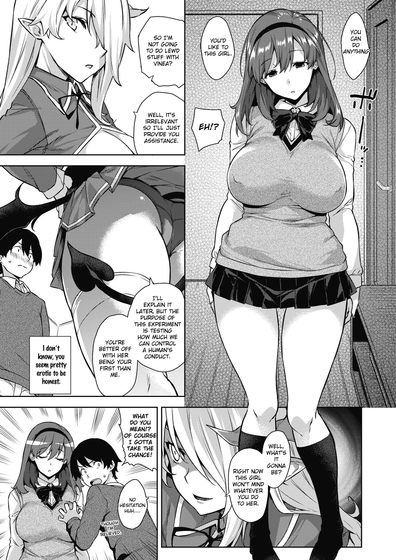 Akuma de JK! -Makai Appli de Harem Shiken- page 6 full