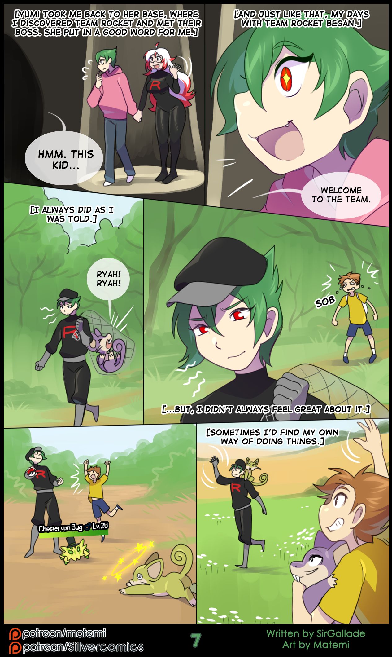 Rocket Origins: Family matters page 8 full