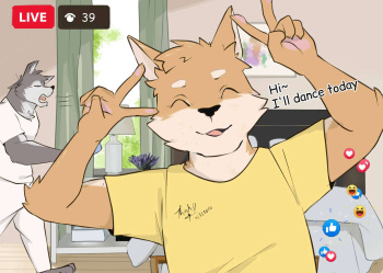 Nice, big bro!  Now we all famous + No, you can't take my spotlight anymore! cover