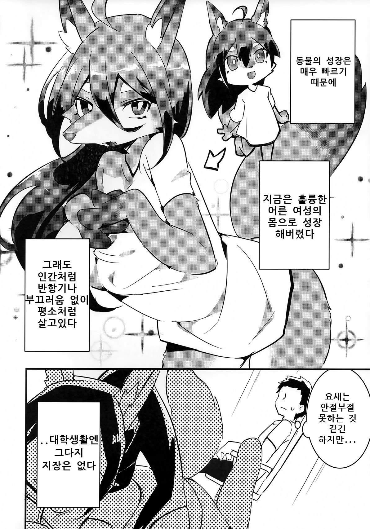 Ore wa Mesukemo to xxx Shita. | 나는 암컷케모와 XXX했다. page 5 full