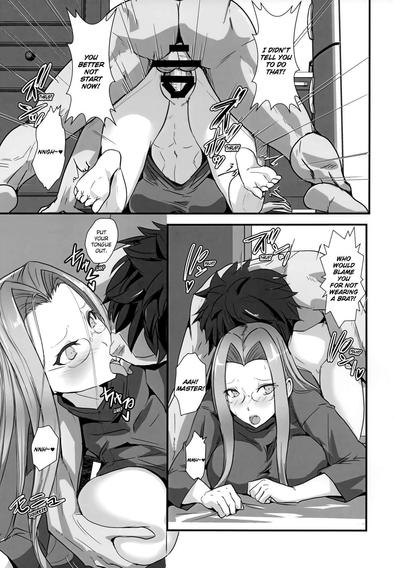 Rider-san to Dousei &amp; Tonari no OL | Living Together With Rider and Next-Door OL Servant page 5 full