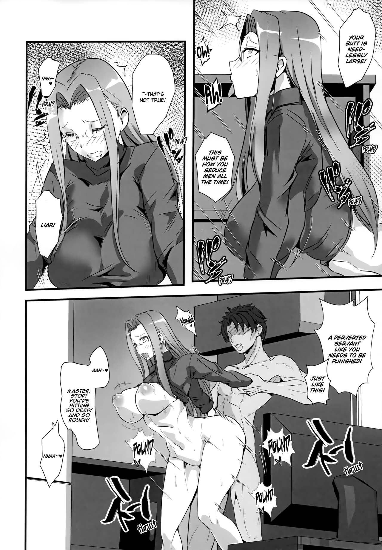 Rider-san to Dousei &amp; Tonari no OL | Living Together With Rider and Next-Door OL Servant page 6 full