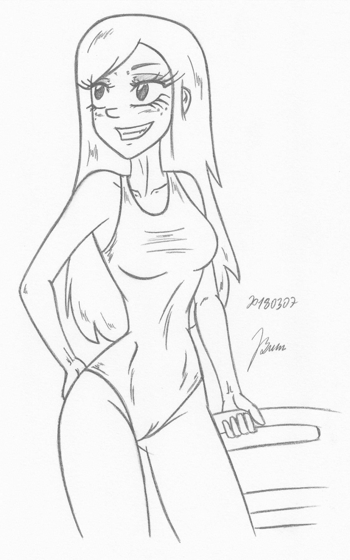Pacifica, Wendy_Gravity Falls Sketches work_1 page 6 full