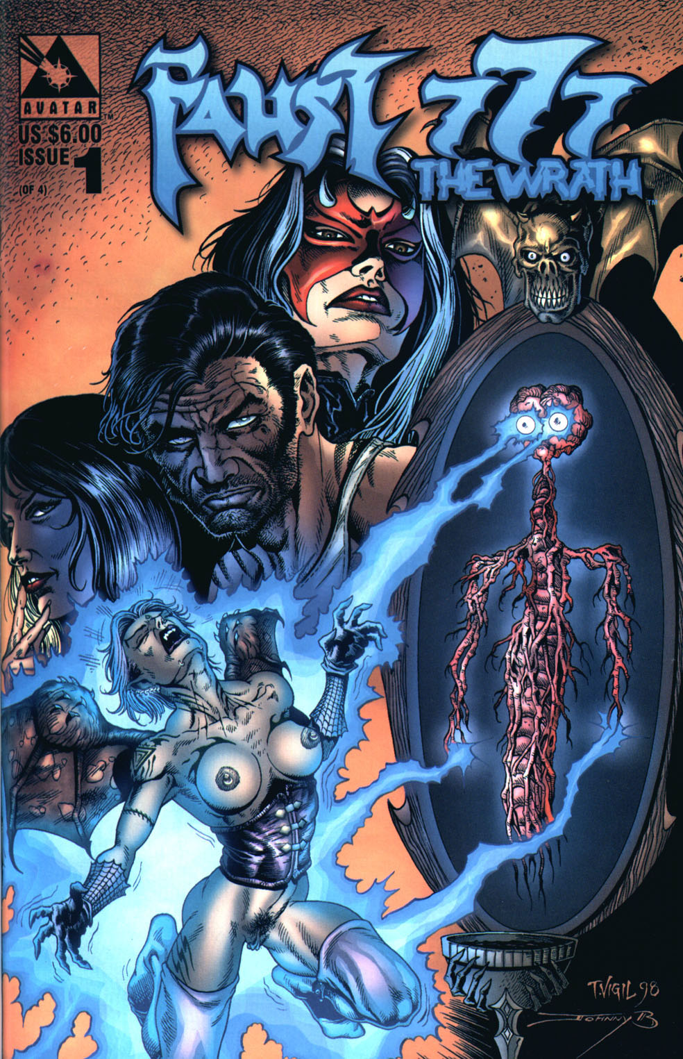 Faust 777 The Wrath-Darkness In Collision 01 page 1 full