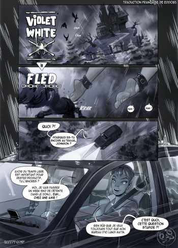 Violet White in Fled cover
