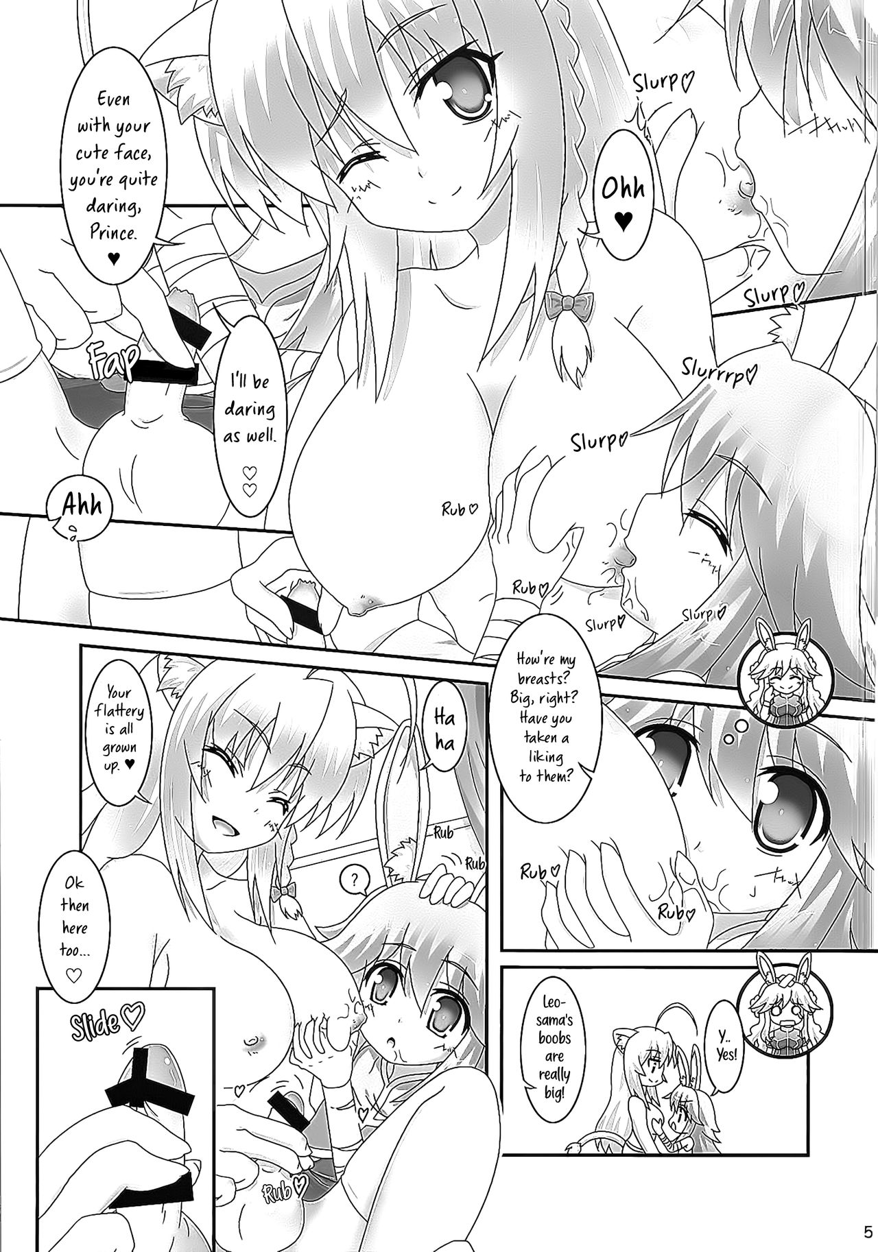 Usamimi Ouji ni Ken dake de Naku xx made Oshiechau Hon. | A Book Where the Bunny-Ear Prince Is Taught Not Just the Sword But Also XX. page 4 full