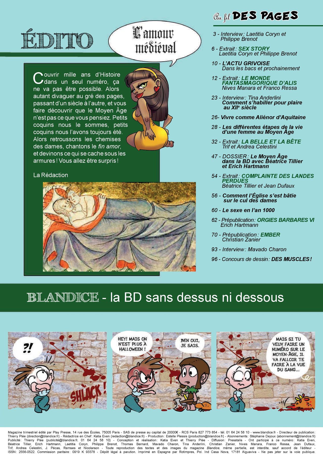 Blandice - 09 - Le moyen-âge dans la bd page 3 full