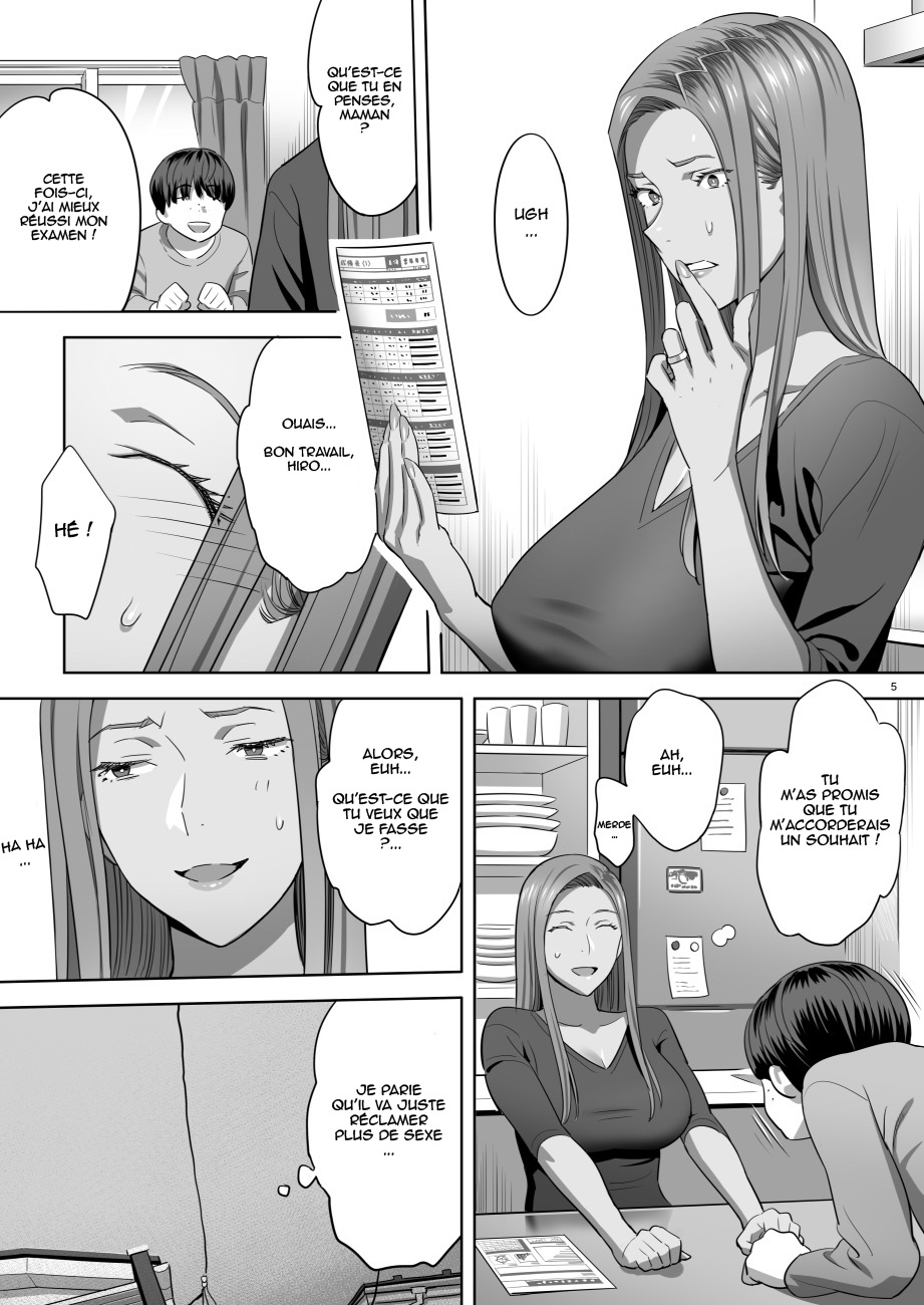 Moto Gal Mama ga Kyuu ni Dekita Ken. II | Quand J'ai Soudainement Eu Une Ex-Gyaru Comme Mère Ch.2 page 3 full