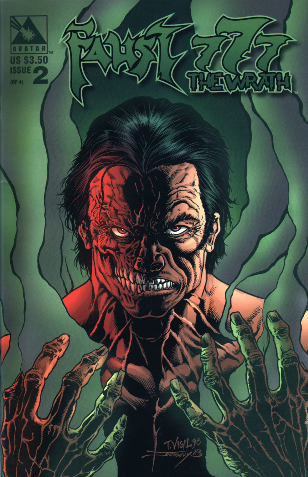 Faust 777 The Wrath-Darkness In Collision 02 page 3 full