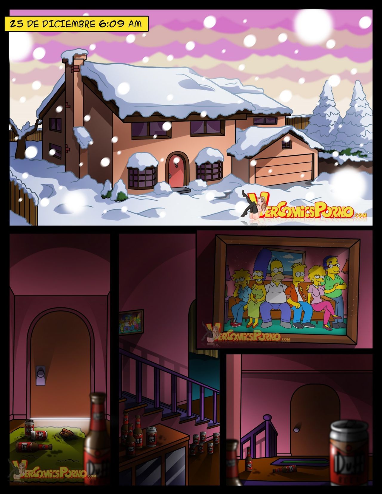 Simpsons Blanca y Lechosa Navidad page 2 full