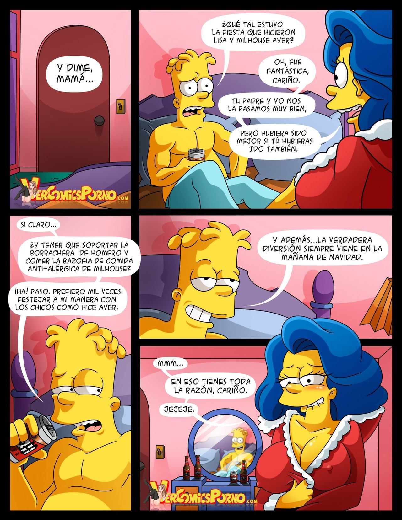 Simpsons Blanca y Lechosa Navidad page 3 full