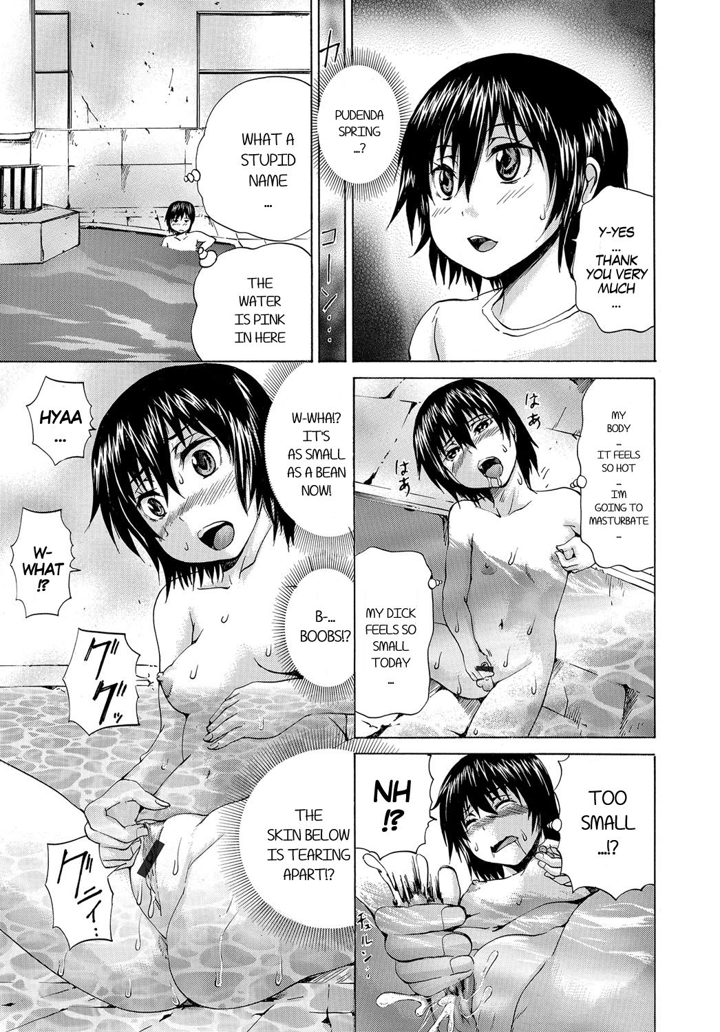 The Case of DC Turning Into JC/The Case of a Middle School Boy Turning Into a Middle School Girl page 3 full